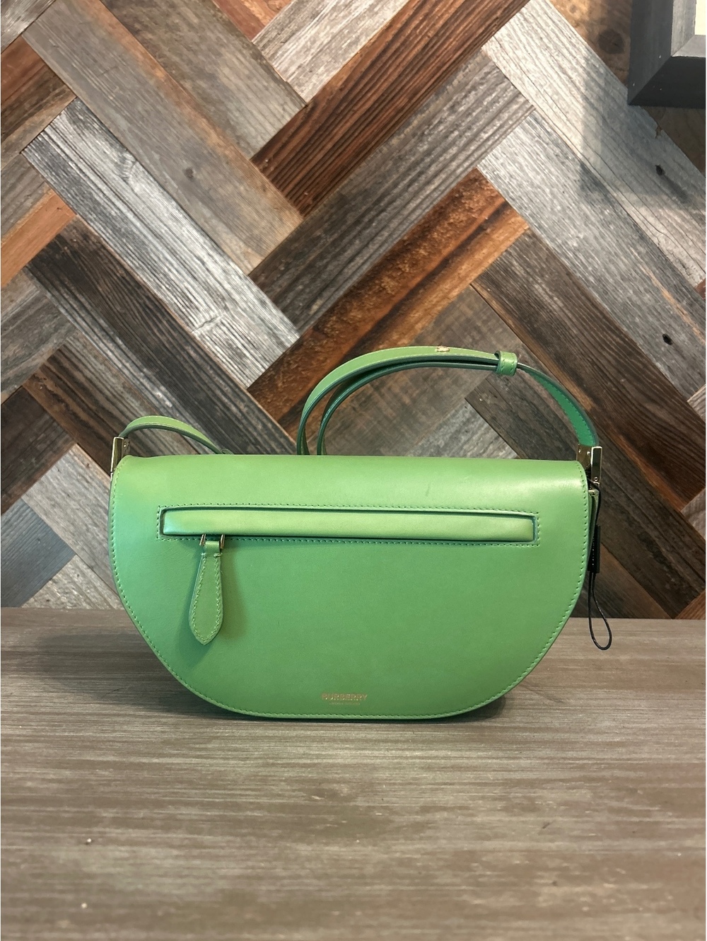 Burberry Olympia Small Leather Shoulder Bag